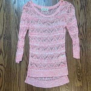 Pink Knit Sweater